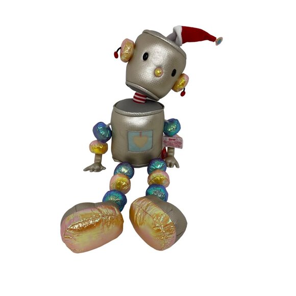 Vintage Bleap the Robot Christmas Holiday Plush Toy 22” Tall Russ Berrie - Picture 16 of 16